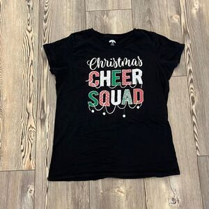 Holiday Time Christmas Cheer Squad Tee
